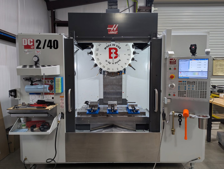 brubaker models, machine shop